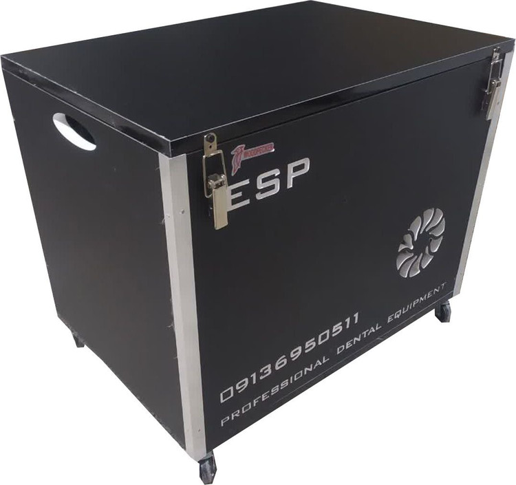 مینی یونیت دندانپزشکی آپشنال مدل SM-03 | ساکشن برقی کمصدا + کمپرسور 1200 وات